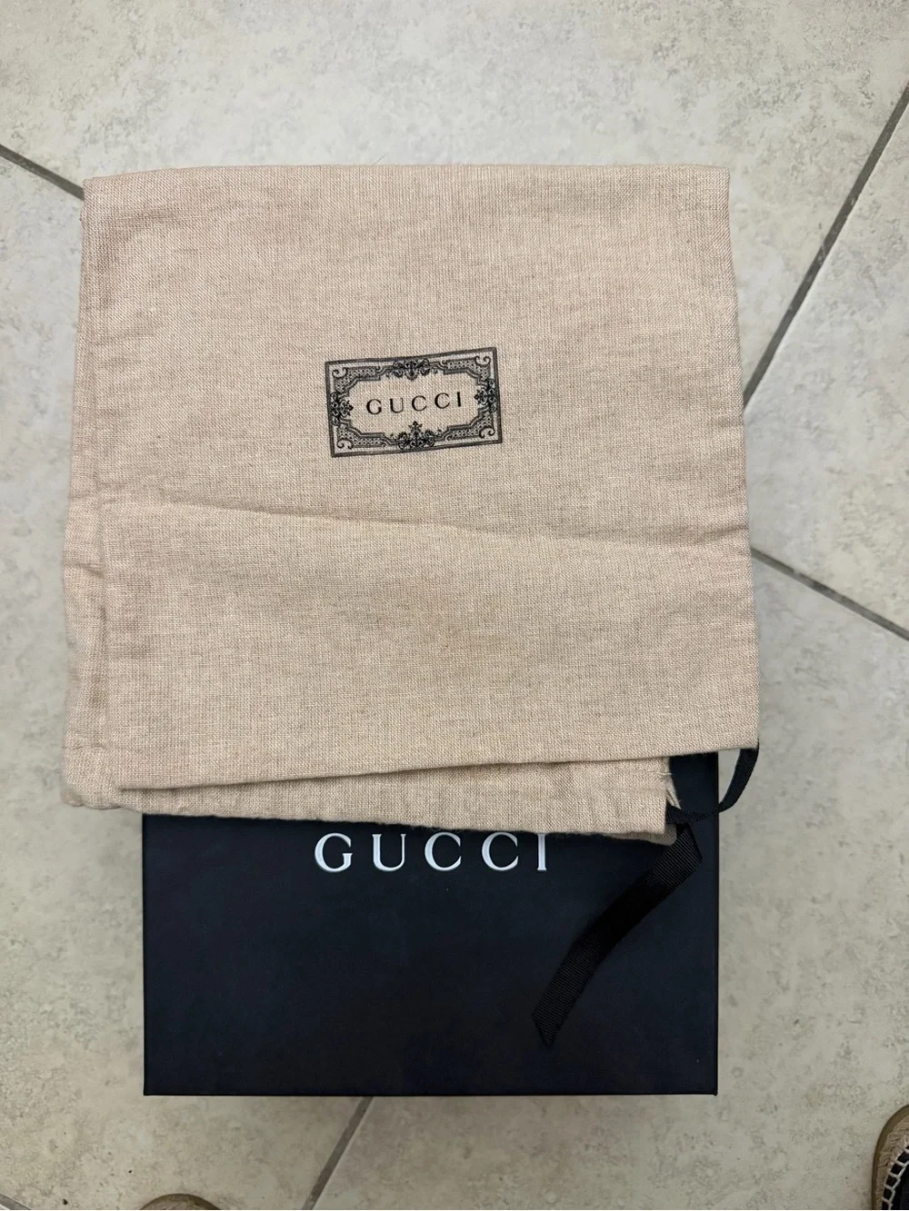 Gucci Black GG Canvas Espadrille Slip-On Loafers - Picture 2 of 8